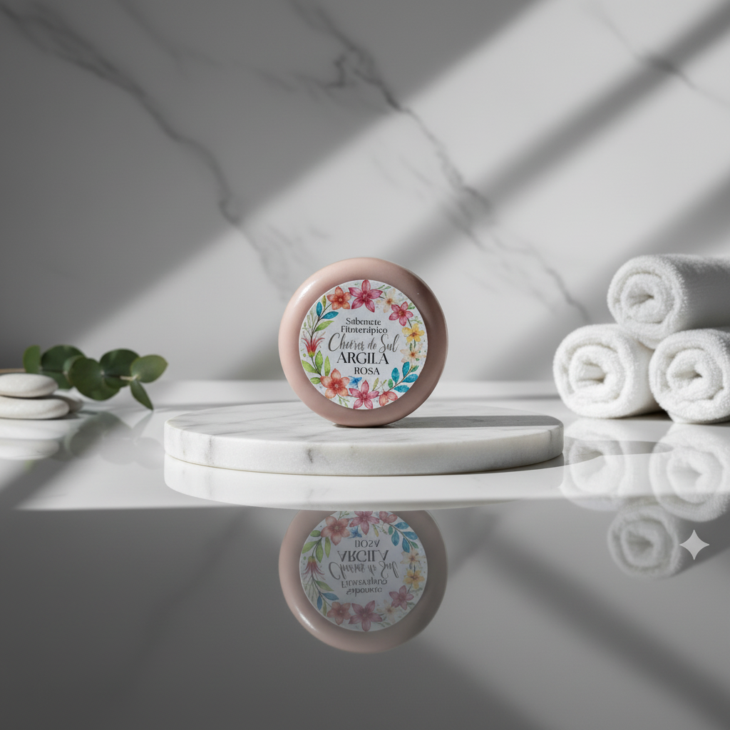 Sabonete de Argila Rosa
